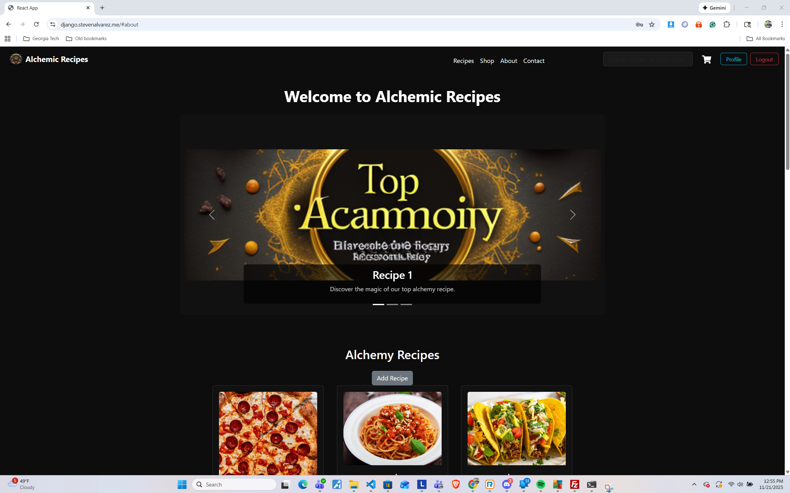 Django Group Project